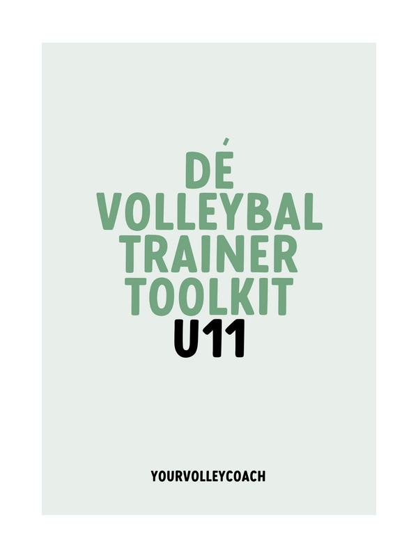 Dé U11 volleybaltrainer toolkit