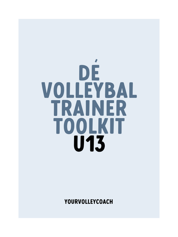 Dé U13 volleybaltrainer toolkit